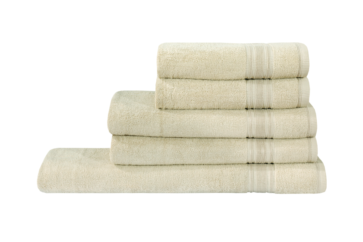 Handtuchset Marina 325 5er-Set Beige
